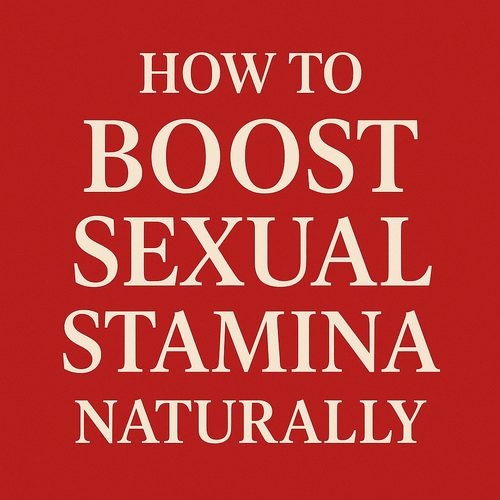 VerraNaturals "How to boost sexual stamina naturally" eBook