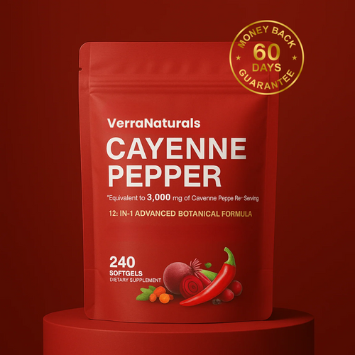 VerraNaturals Cayenne Pepper Softgels