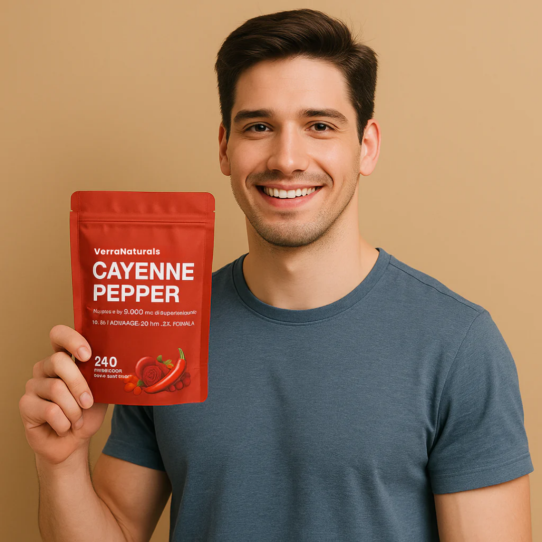 VerraNaturals Cayenne Pepper Softgels